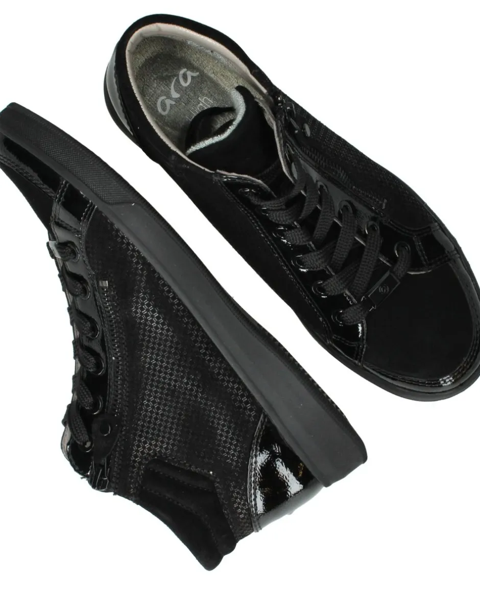 Ara OM-ST-HIGH-SOFT Veterschoenen Dames|DAMES Veterschoenen