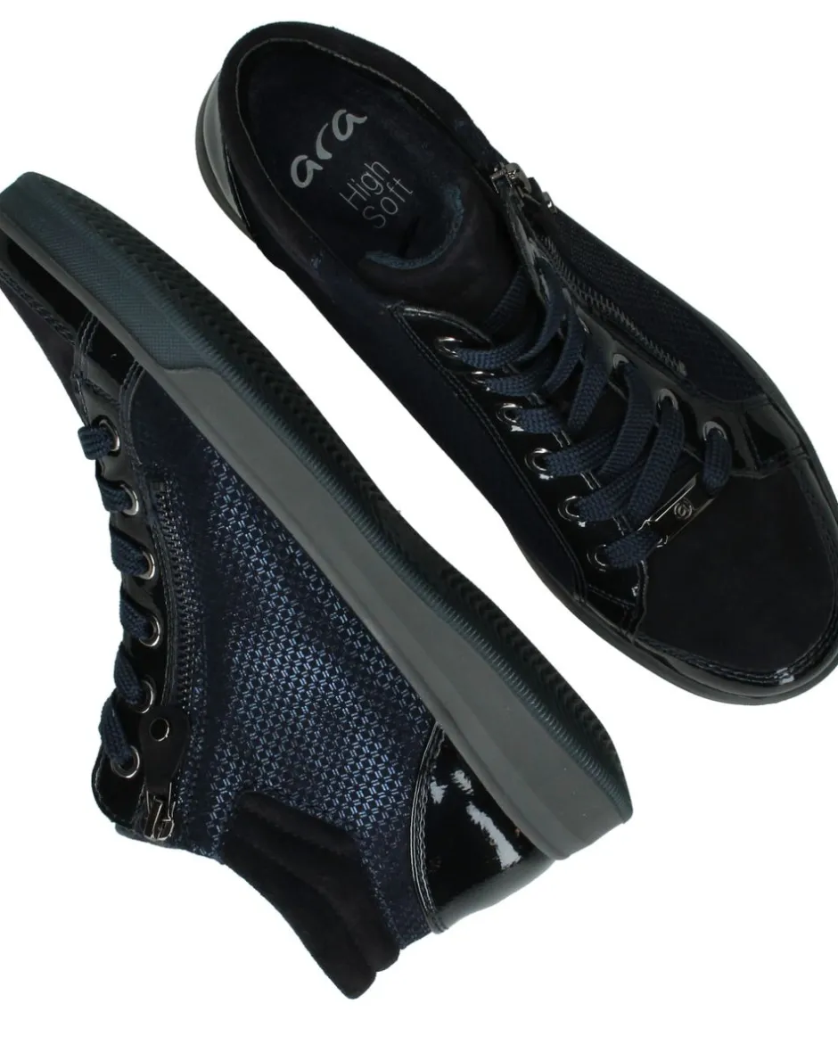 Ara OM-ST-HIGH-SOFT Veterschoenen Dames|DAMES Veterschoenen
