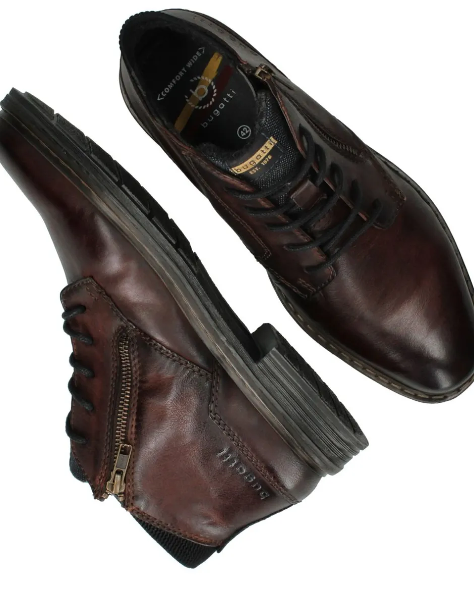 Bugatti Rigalo Evo Veterboots Heren|Heren Veterschoenen
