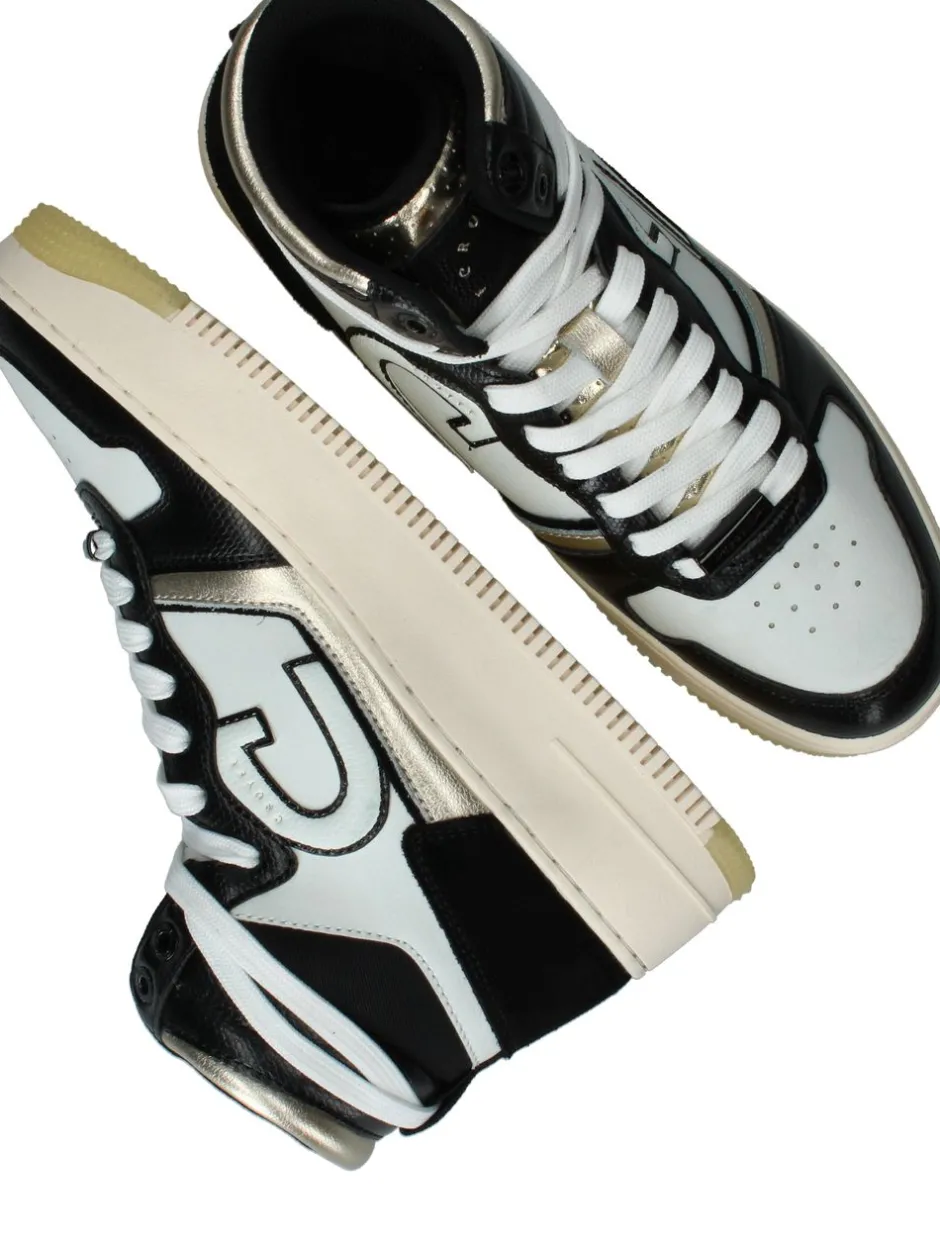 Cruyff Campo High Lux Tall Sneakers Zwart Dames|DAMES Sneakers