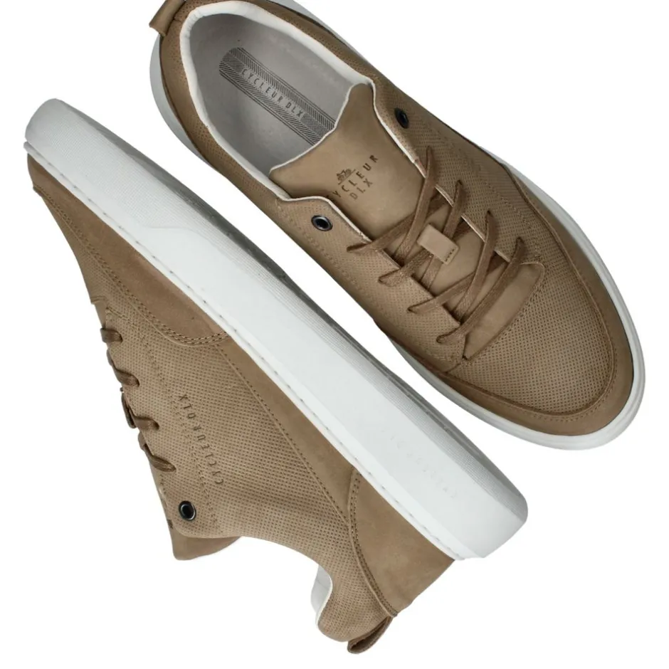 Cycleur DLX Buzz Sneakers Taupe Heren|Heren Sneakers