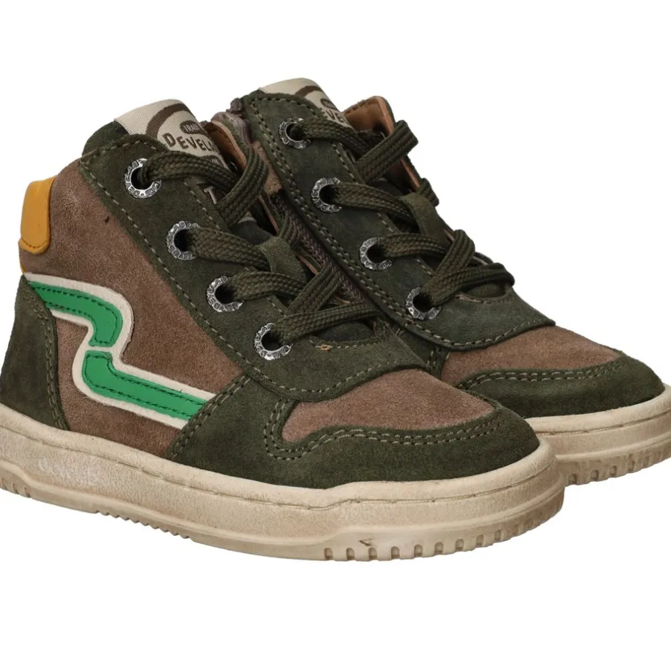 Develab Sneakers Bruin Jongens| Sneakers