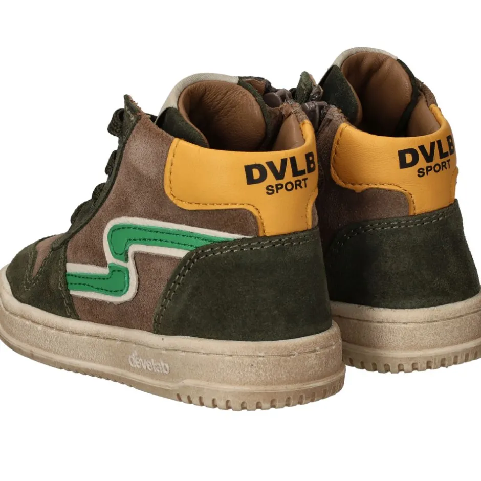 Develab Sneakers Bruin Jongens| Sneakers