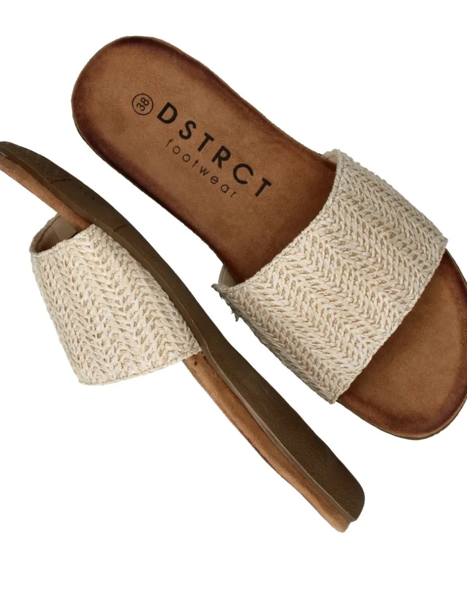 DSTRCT Slippers Dames|DAMES Slippers