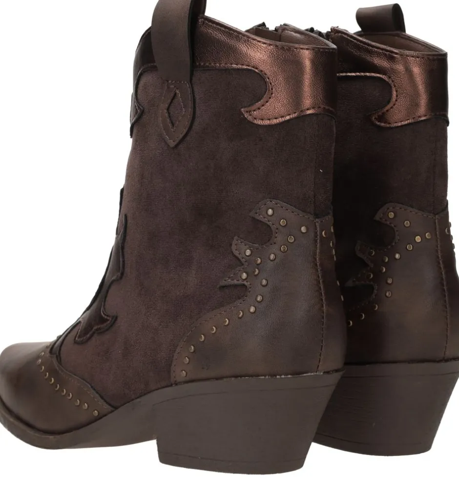 DSTRCT Westernboots Dames|DAMES Enkellaarsjes
