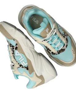 Fila Collene Logo Sneakers Blauw Meisjes| Sneakers