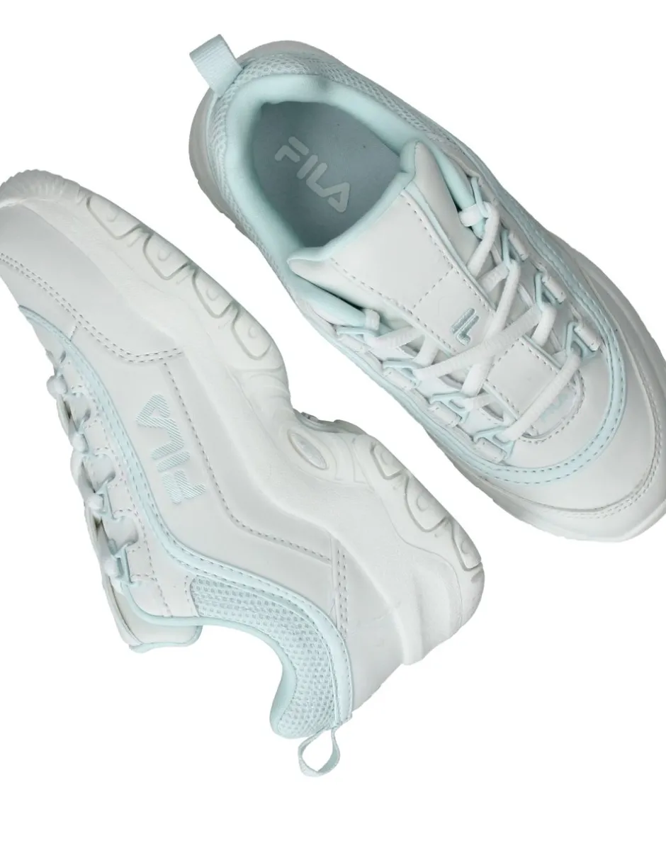 Fila Strada Logo Sneakers Wit Meisjes| Sneakers