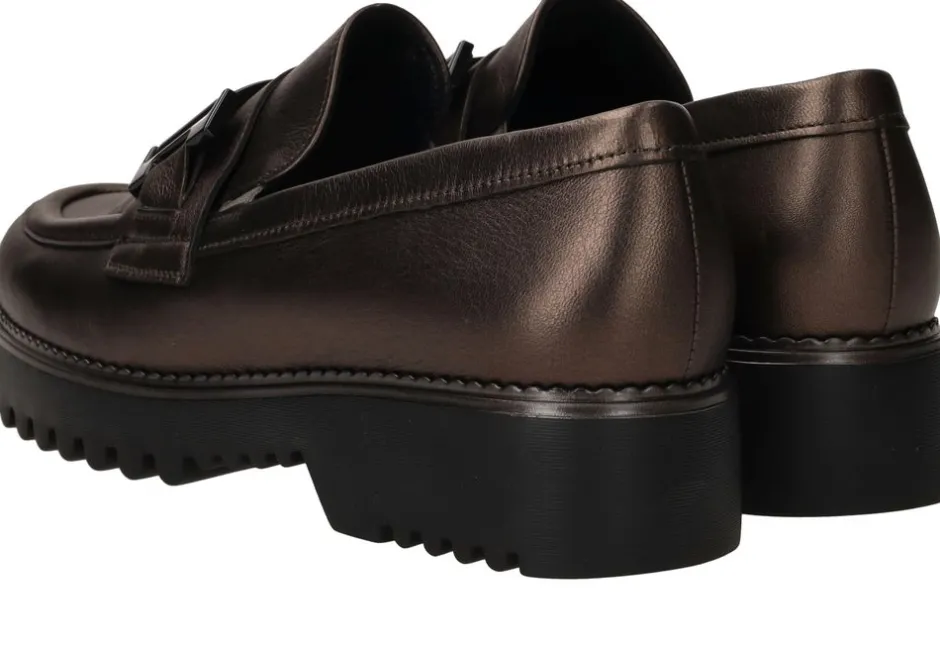 Gabor Loafers Bruin Dames|DAMES Instappers