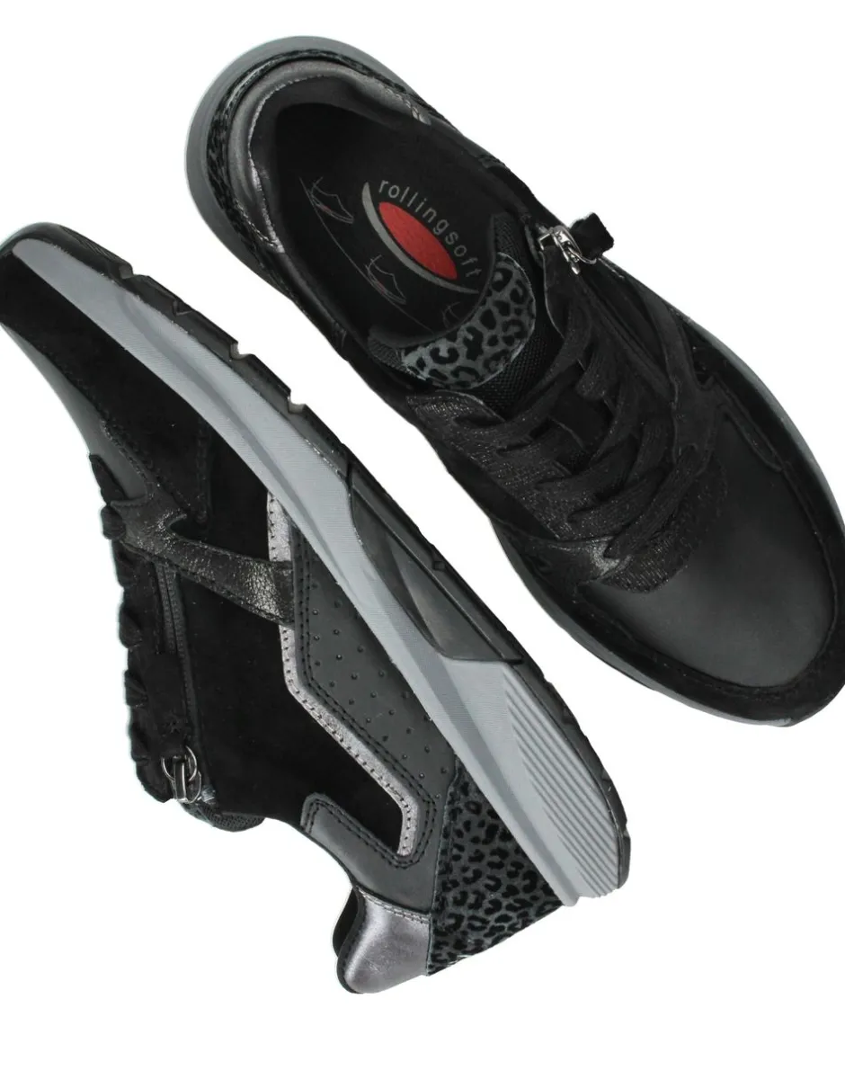 Gabor Rollingsoft Sneakers Dames|DAMES Comfort|Sneakers