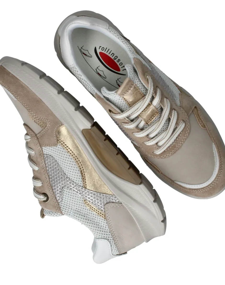 Gabor Rollingsoft Sneakers Dames|DAMES Comfort|Sneakers