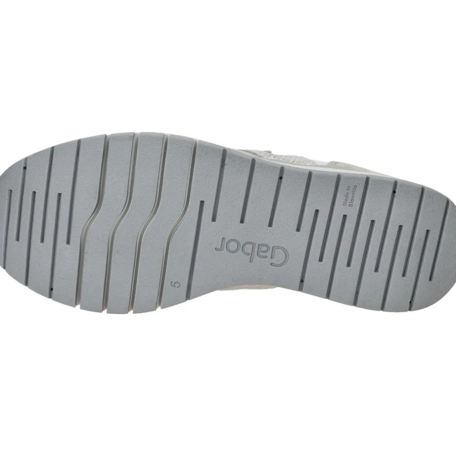 Gabor Sneakers Wit Dames|DAMES Veterschoenen|Comfort
