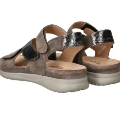 Hartjes Sandalen Taupe Dames|DAMES Sandalen|Comfort