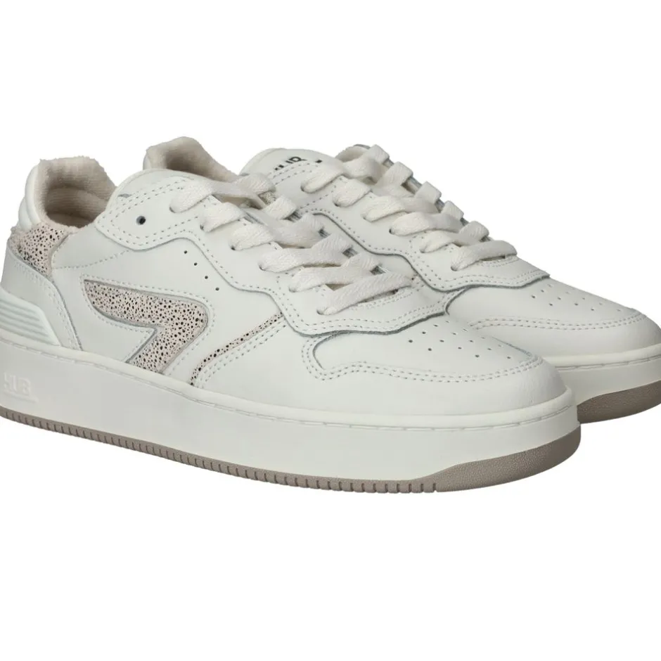 HUB Smash L31 Sneakers Beige Dames|DAMES Sneakers