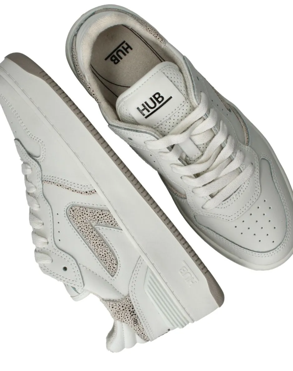 HUB Smash L31 Sneakers Beige Dames|DAMES Sneakers