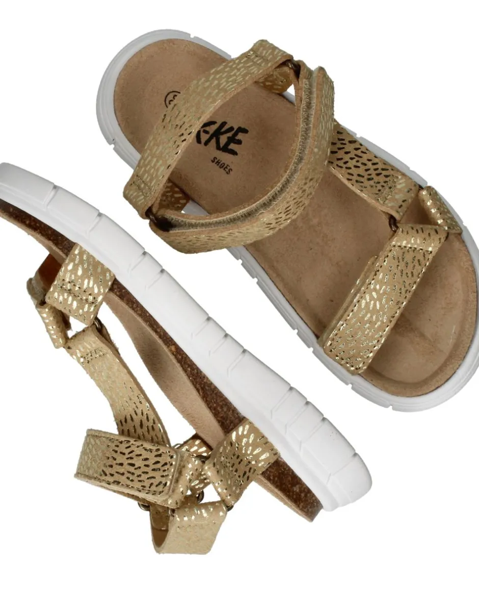IKKE IK-KE Sandalen Beige Meisjes| Sandalen