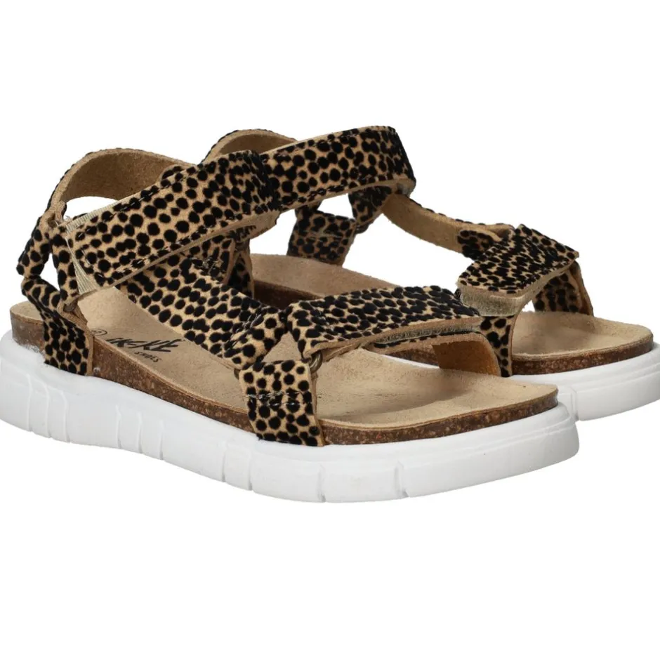 IKKE IK-KE Sandalen Bruin Meisjes| Sandalen