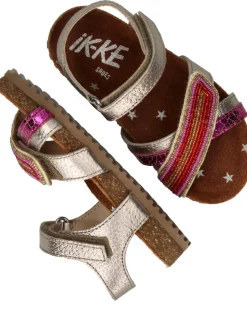 IKKE IK-KE Sandalen Goud Meisjes| Sandalen