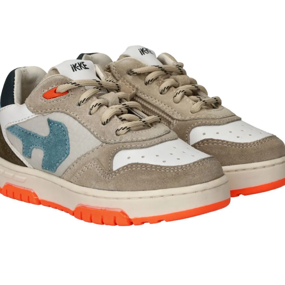 IKKE IK-KE Sneakers Beige Jongens| Sneakers
