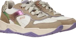 IKKE IK-KE Sneakers Beige Meisjes| Sneakers