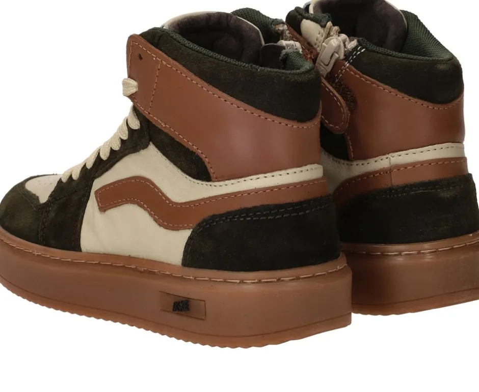IKKE IK-KE Veterboots Bruin Jongens| Boots