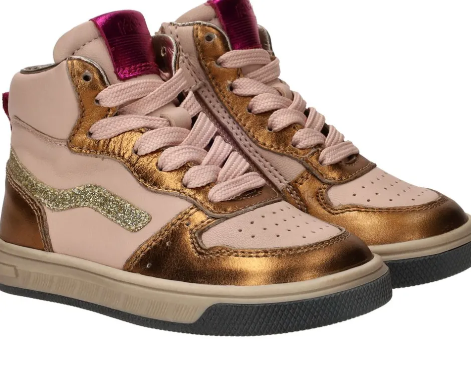 IKKE IK-KE Veterboots Roze Meisjes| Boots