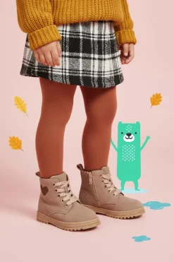 IKKE IK-KE Veterboots Meisjes| Enkellaarsjes|Boots