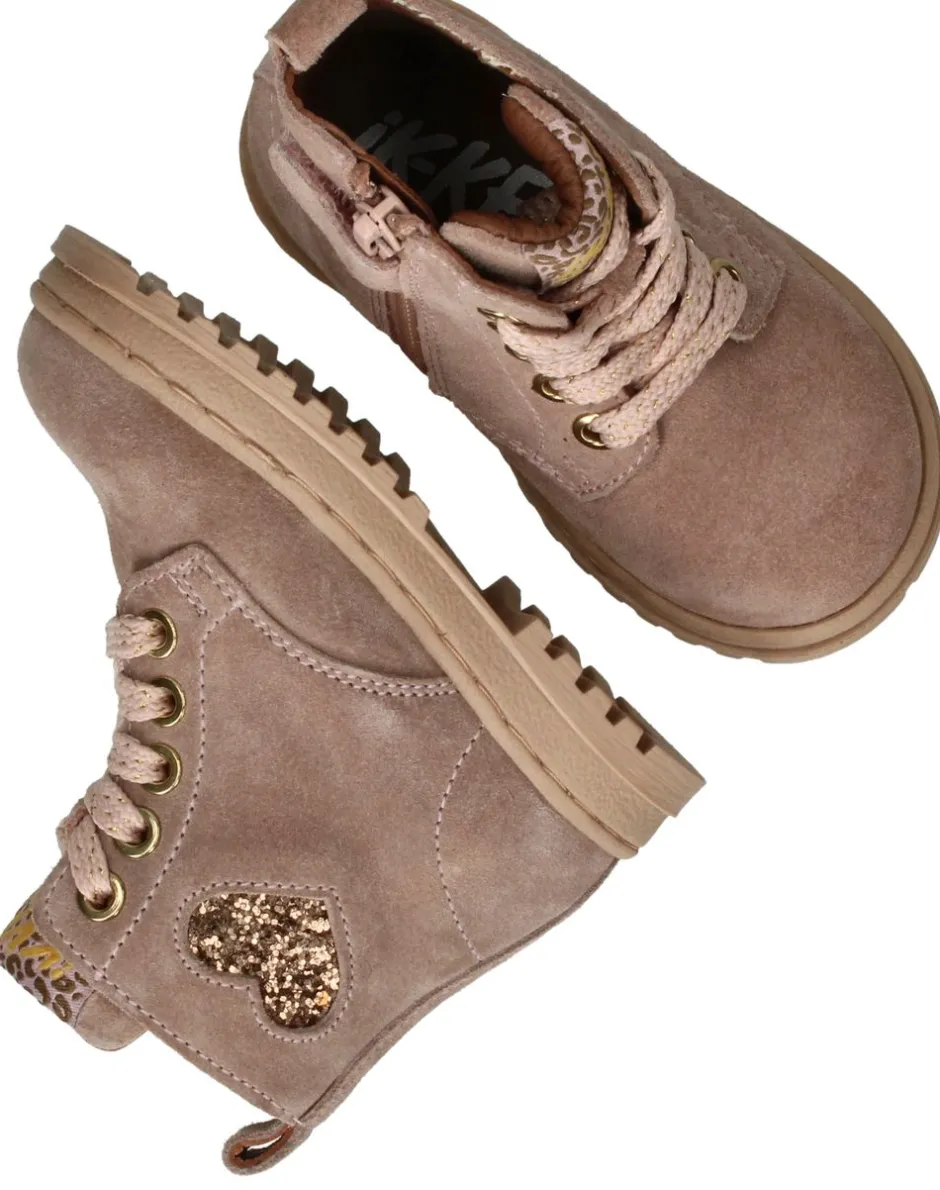 IKKE IK-KE Veterboots Meisjes| Enkellaarsjes|Boots