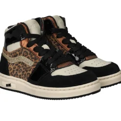 IKKE IK-KE Veterschoenen Zwart Meisjes| Sneakers
