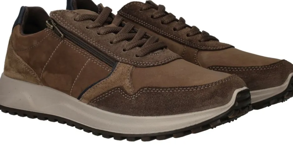 Imac Sneakers Taupe Heren|Heren Comfort|Sneakers