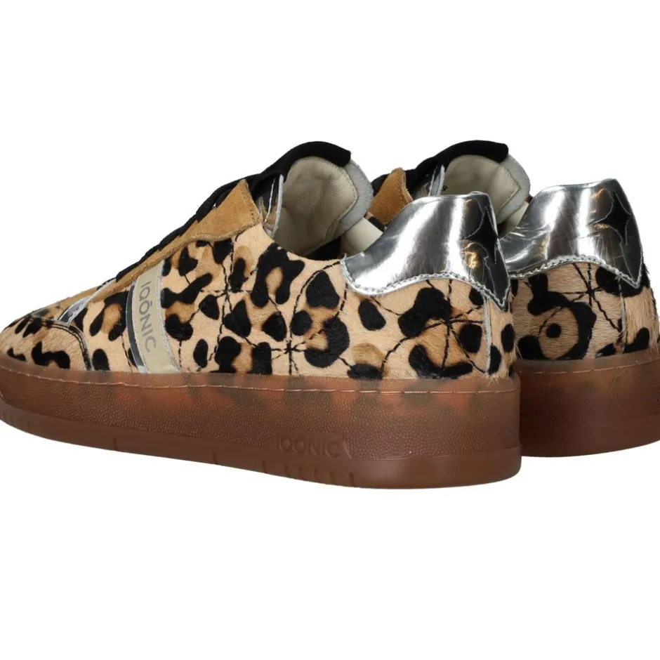 IQONIC IQÔNIC Sneakers Bruin Dames|DAMES Sneakers
