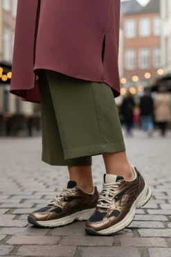 IQONIC Sneakers Bruin Dames|DAMES Sneakers