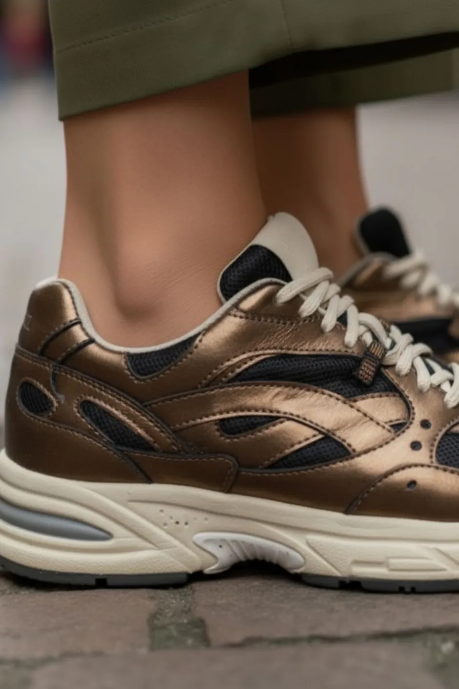 IQONIC Sneakers Bruin Dames|DAMES Sneakers