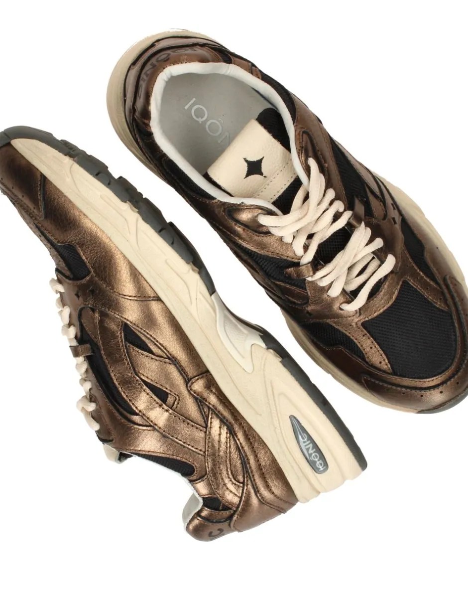 IQONIC Sneakers Bruin Dames|DAMES Sneakers