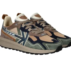 Kaotiko Vancouver Tech Sneakers Groen Heren|Heren Sneakers
