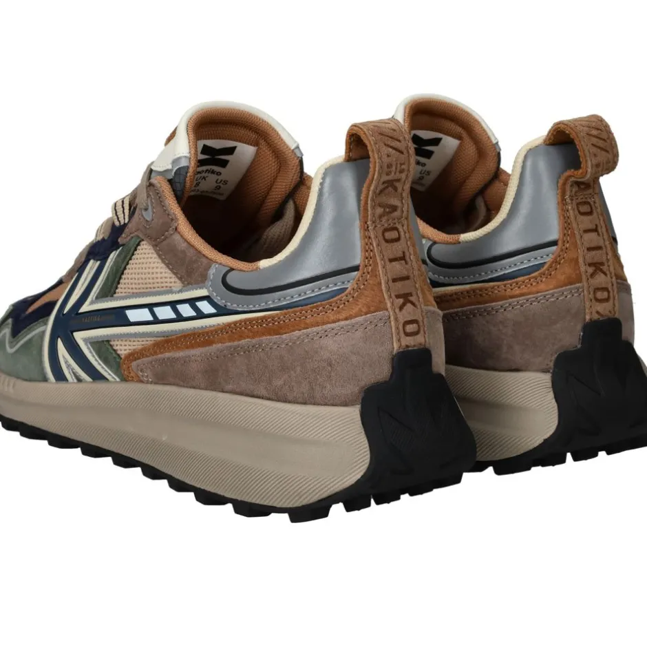 Kaotiko Vancouver Tech Sneakers Groen Heren|Heren Sneakers