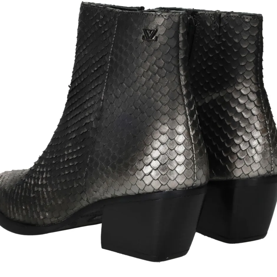 Lazamani Phoebe Enkellaarsjes Dames|DAMES Hakken|Enkellaarsjes