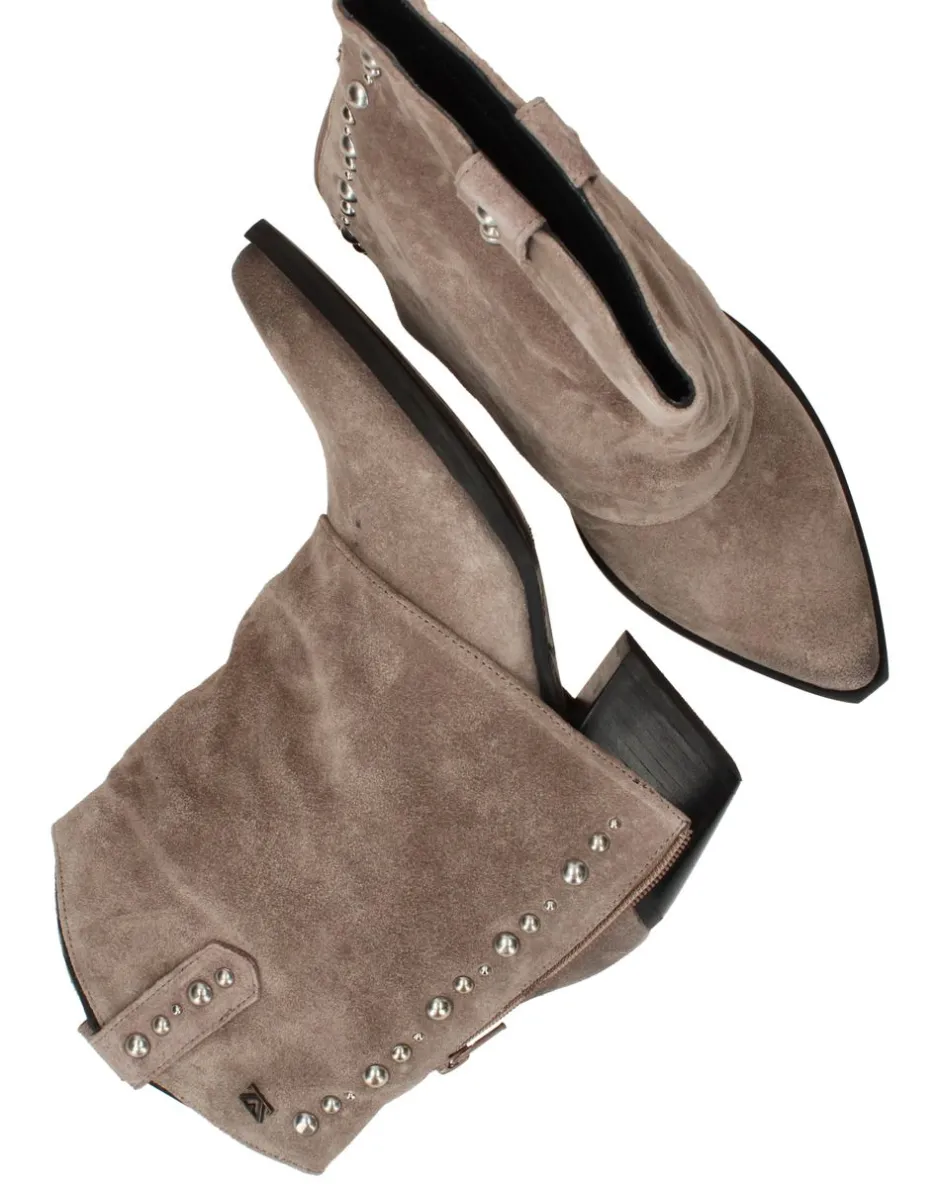 Lazamani Yara sleeve Enkellaarsjes Dames|DAMES Enkellaarsjes
