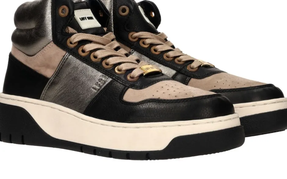 LOFF 1881 Boots Zwart Dames|DAMES Sneakers