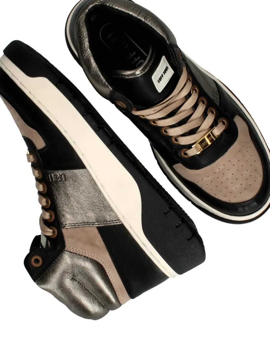 LOFF 1881 Boots Zwart Dames|DAMES Sneakers