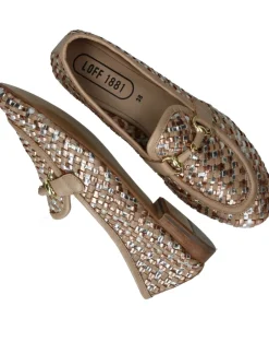 LOFF 1881 Instappers Beige Dames|DAMES Instappers
