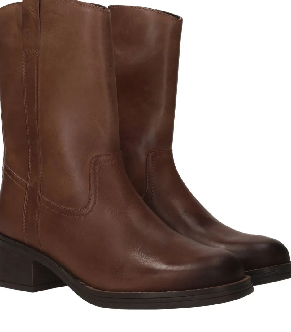 LOFF 1881 Laarzen Cognac Dames|DAMES Laarzen