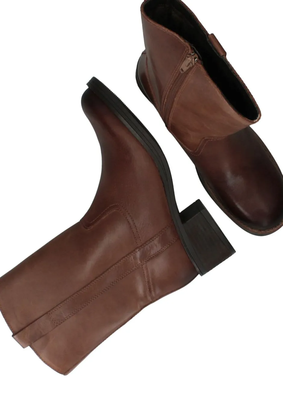 LOFF 1881 Laarzen Cognac Dames|DAMES Laarzen