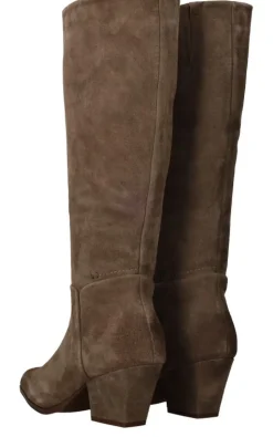 LOFF 1881 Laarzen Taupe Dames|DAMES Laarzen