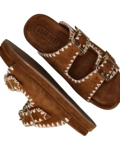 LOFF 1881 Slippers Cognac Dames|DAMES Slippers