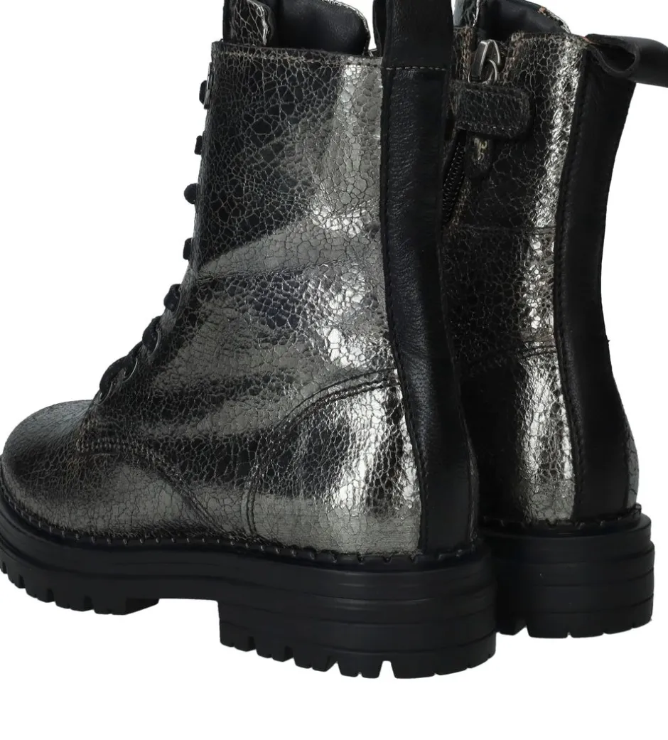 LOFF 1881 Veterboots Zilver Meisjes| Boots