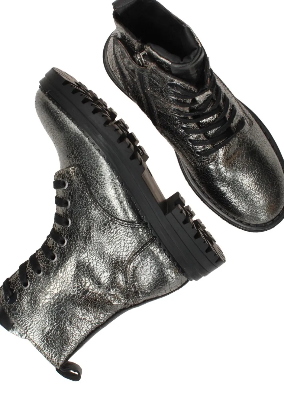 LOFF 1881 Veterboots Zilver Meisjes| Boots