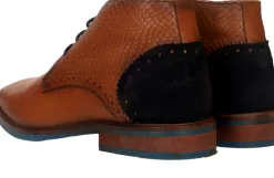 LOFF 1881 Veterschoenen Cognac Heren|Heren Veterschoenen