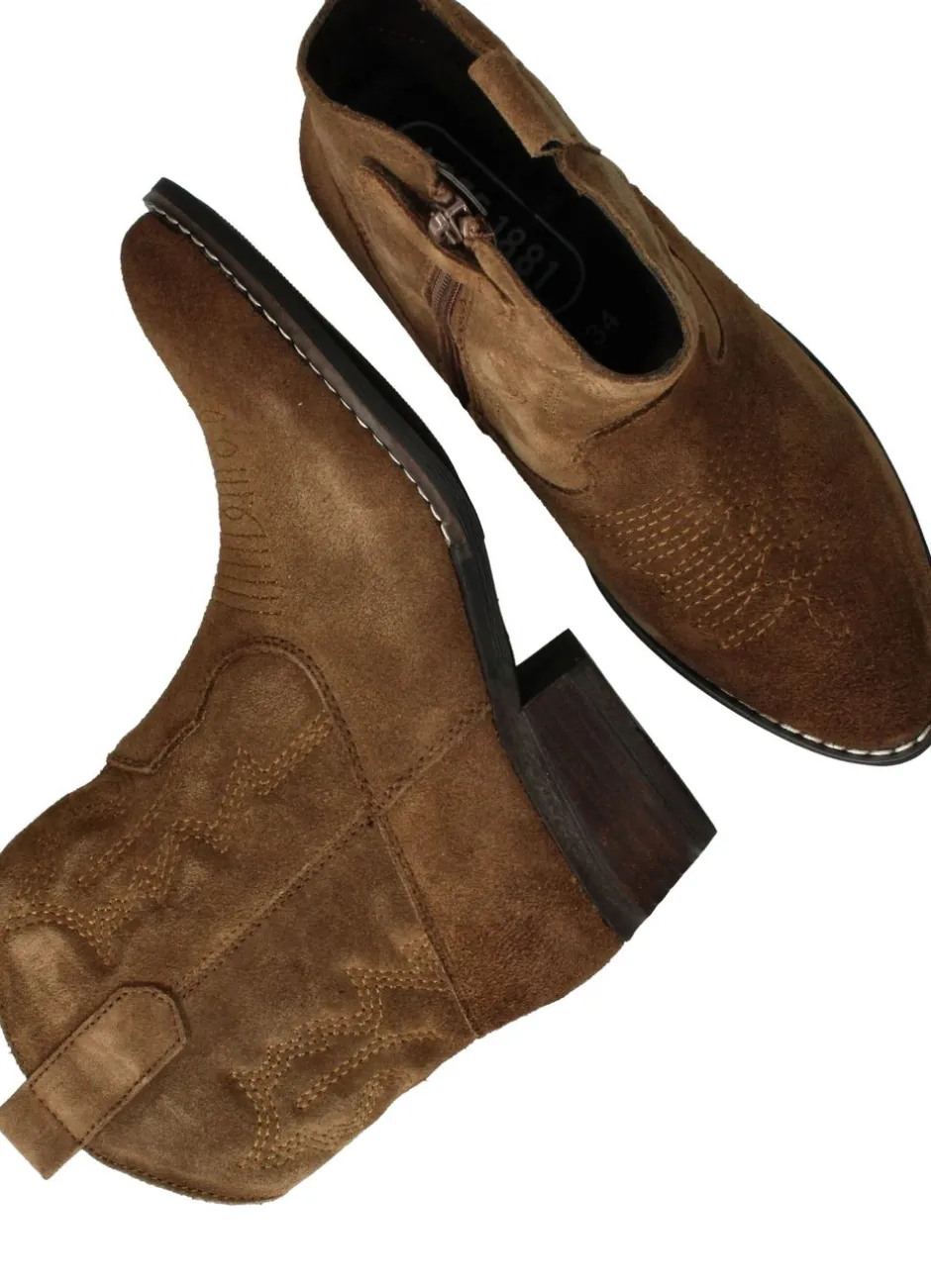 LOFF 1881 Westernboots Bruin Meisjes| Boots