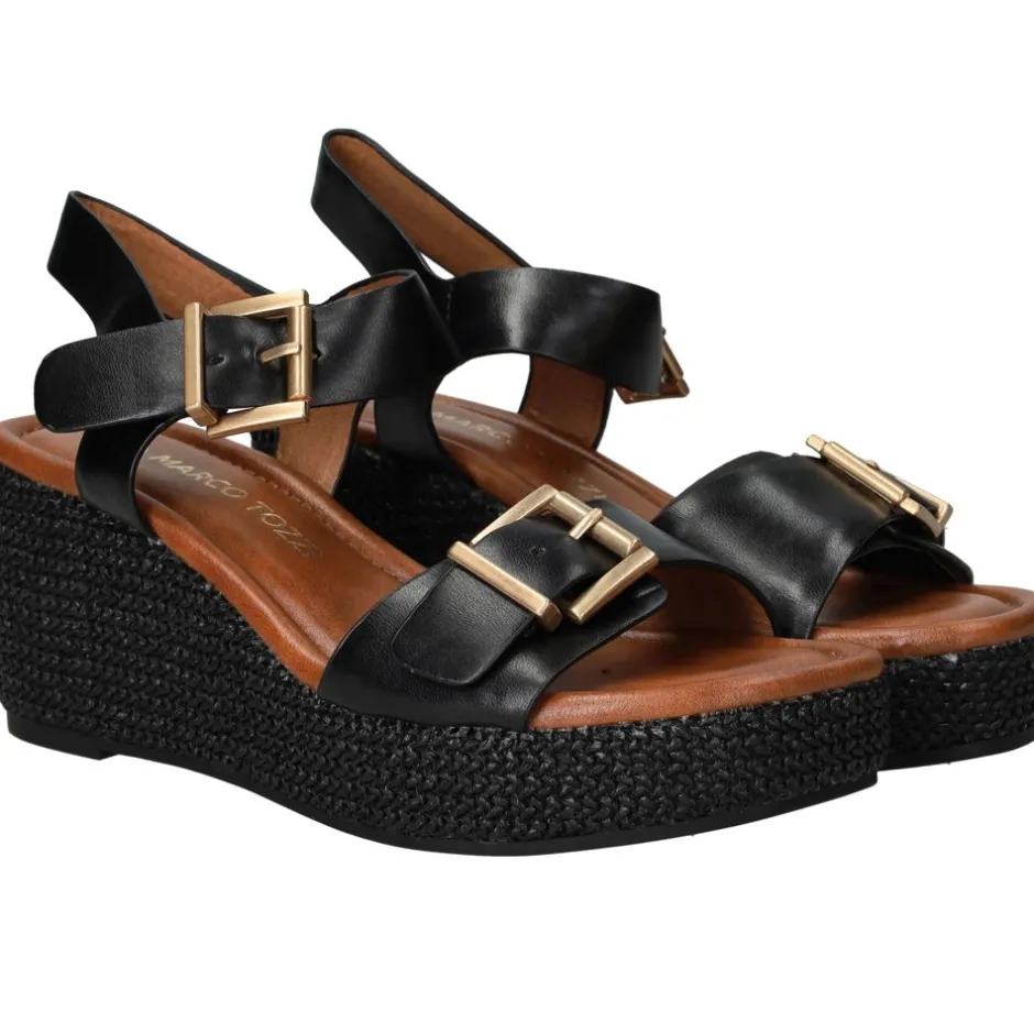 Marco Tozzi Sleehakken Dames|DAMES Sandalen|Hakken