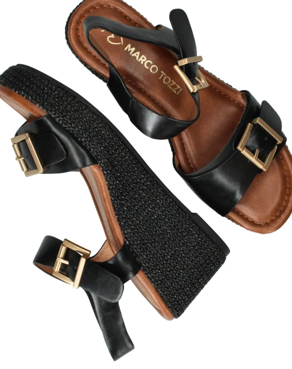 Marco Tozzi Sleehakken Dames|DAMES Sandalen|Hakken